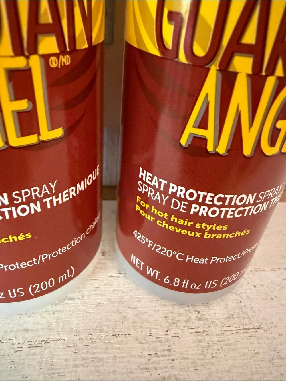 Schwarzkopf Got 2b GUARDIAN ANGEL Heat Protection Spray 425 Degrees Lot X2 Got2b